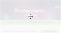 Desktop Screenshot of mifancynumbers.com